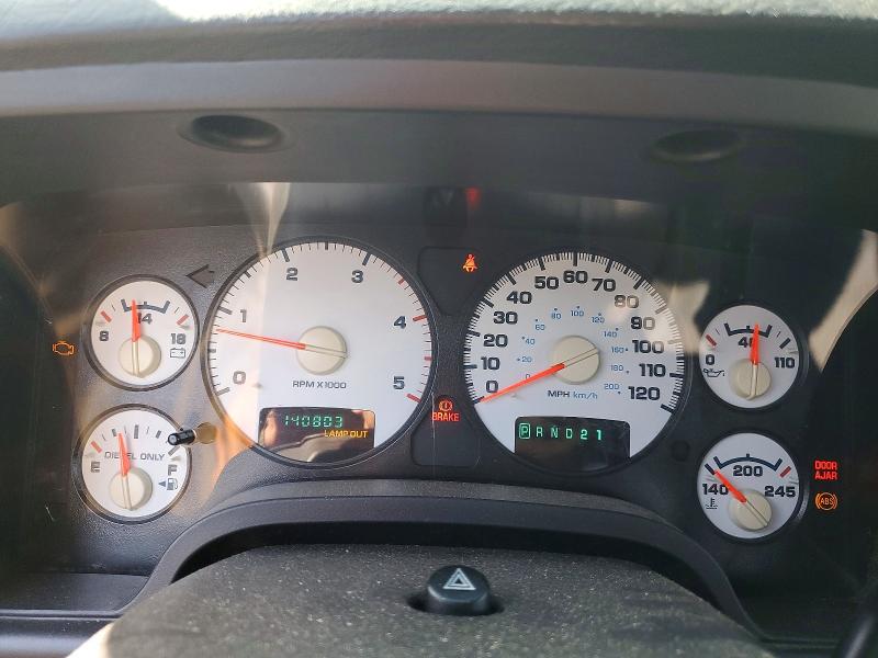 2005 Dodge Ram 2500 VIN 3D7KS28C75G732423 COPART salvage auction — MINOR DENT/SCRATCHES, Vt - Certificate Of Title, sold $5,900 on 2026-07-09 (photo 9)