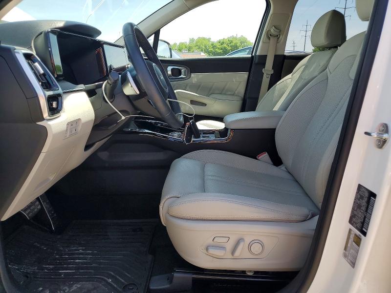 2023 Kia Sorento VIN KNDRMDLH2P5217552 COPART salvage auction — FRONT END, OH - CERT OF TITLE-SALVAGE, sold $17,400 on 2026-07-24 (photo 7)