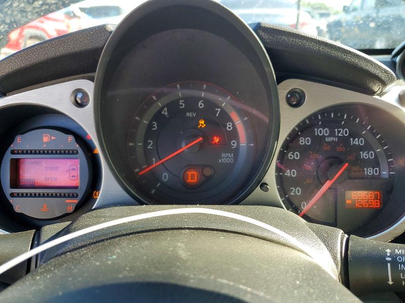 2015 Nissan 370z VIN JN1AZ4EH5FM443880 COPART salvage auction — FRONT END, Fl - Cert Of Title Slvg Rebuildable, sold $4,650 on 2026-07-17 (photo 9)