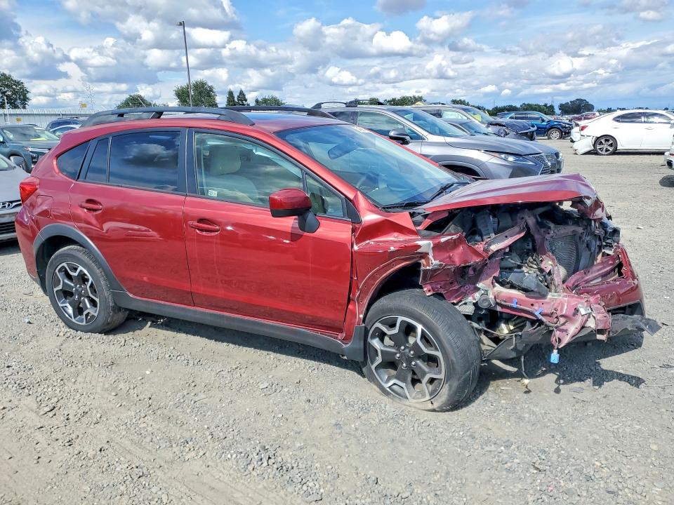 2015 Subaru Xv crosstrek VIN JF2GPADC4F8262748 COPART salvage auction — FRONT END, Ca - Salvage Certificate, sold $500 on 2026-07-02 (photo 4)