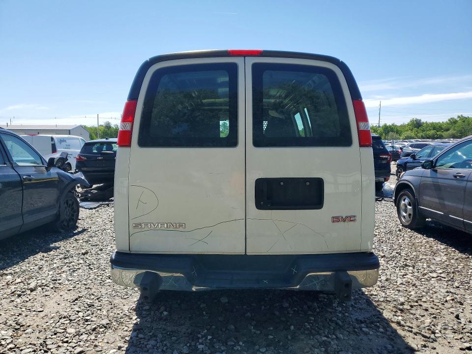 2018 Gmc Savana 2500 VIN 1GTW7AFG8J1911947 COPART salvage auction — REAR END, Ma - Cert Of Title-Salvage, sold $1,350 on 2026-07-08 (photo 6)