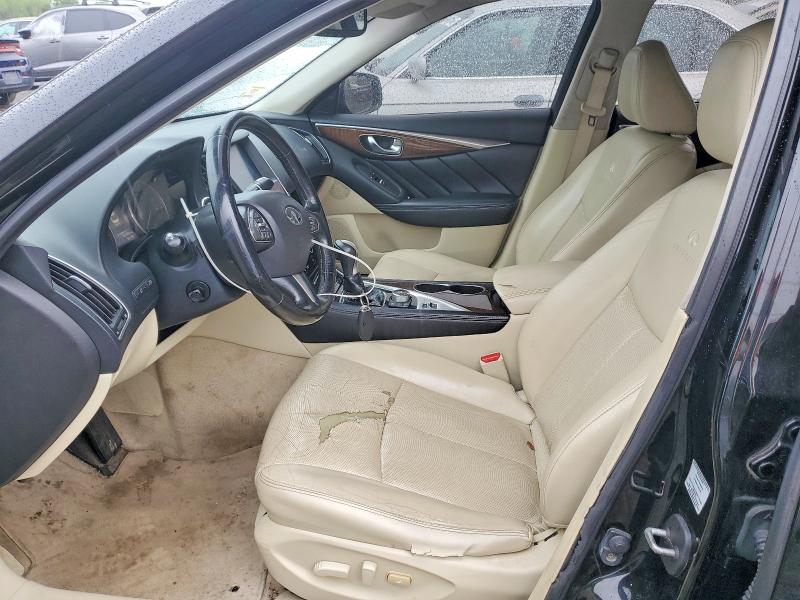 2014 Infiniti Q50 VIN JN1AV7AR8EM702243 COPART salvage auction — FRONT END, Fl - Certificate Of Title, sold $1,200 on 2026-07-03 (photo 7)