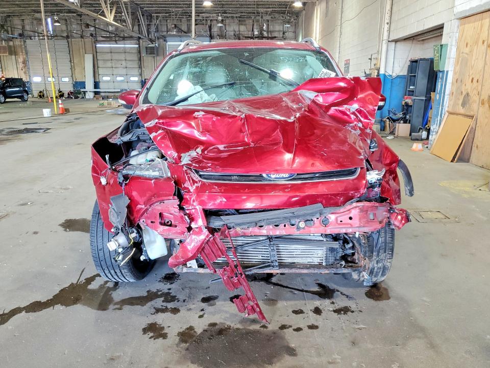 2014 Ford Escape VIN 1FMCU0JX6EUC19604 COPART salvage auction — FRONT END, Mi - Certificate Of Title, sold $525 on 2026-07-02 (photo 5)