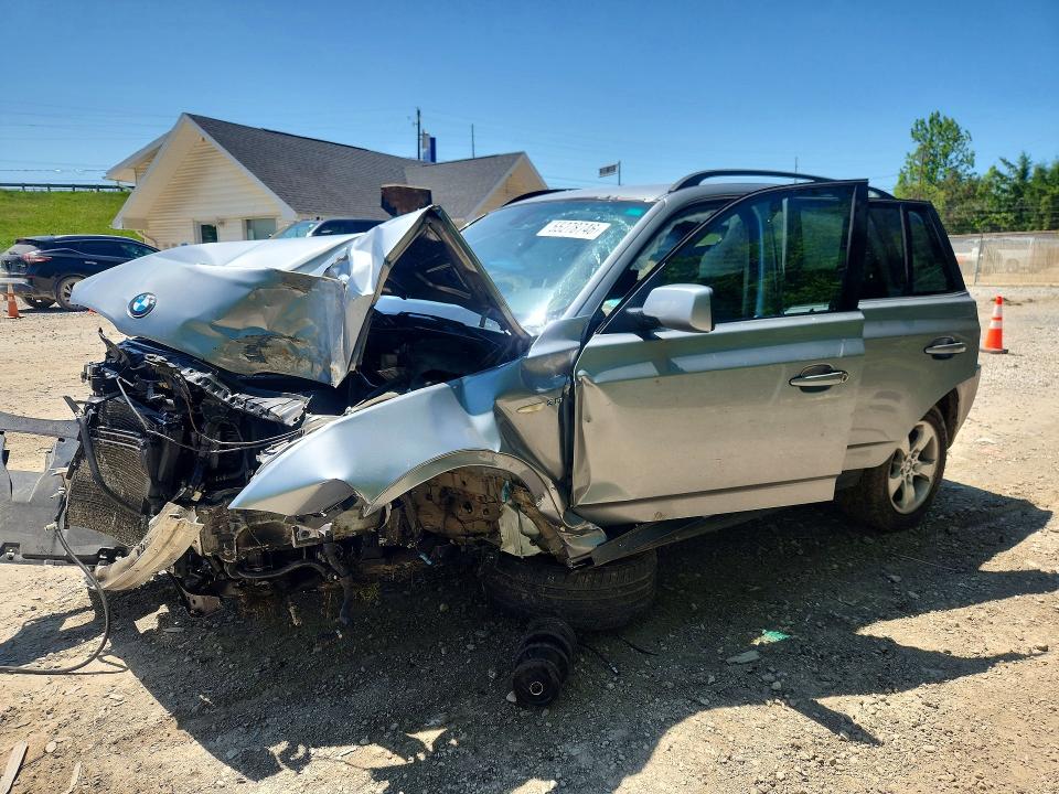 2007 BMW X3 VIN WBXPC93497WF22180 COPART salvage auction — FRONT END, Oh - Cert Of Title-Salvage, sold $400 on 2026-07-08 (photo 1)