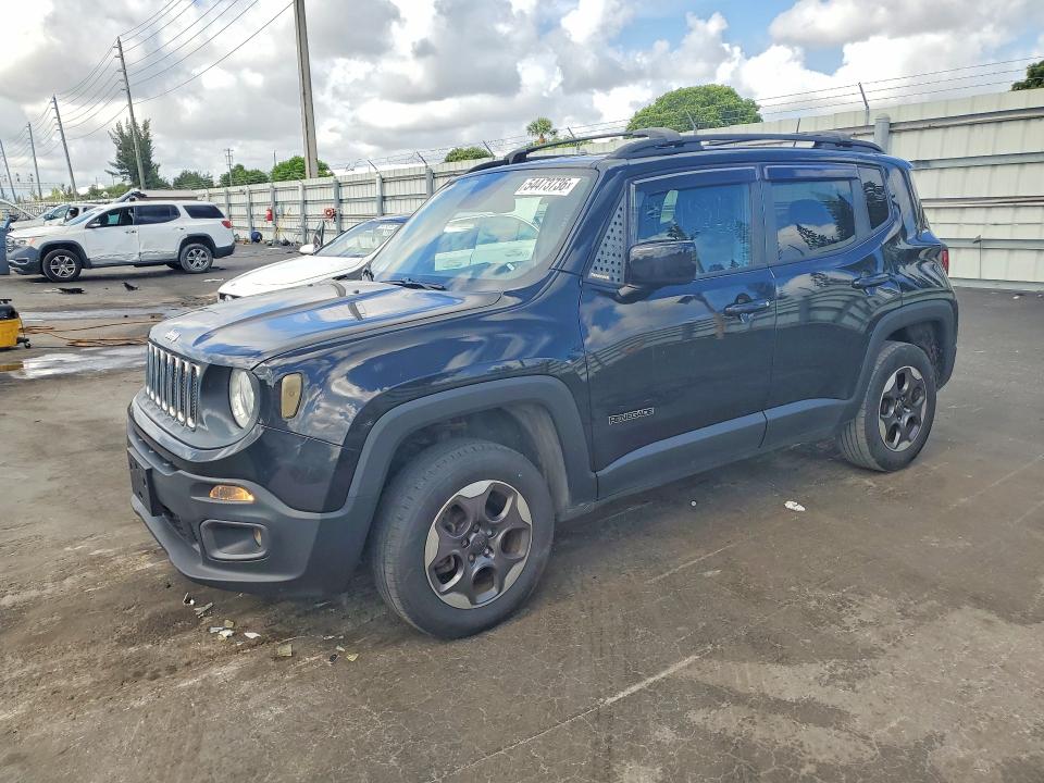 2016 Jeep Renegade VIN ZACCJBBW6GPE37738 COPART salvage auction — MECHANICAL, Ny - Certificate Of Title, sold $1,800 on 2026-08-19 (photo 1)