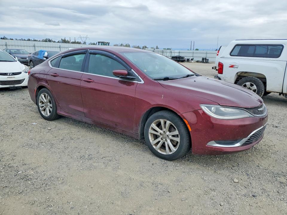2015 Chrysler VIN 1C3CCCAB0FN625214 COPART salvage auction — SIDE, Ca - Dis/Dlr/Exp Only Clean Title, sold $70 on 2026-07-31 (photo 4)
