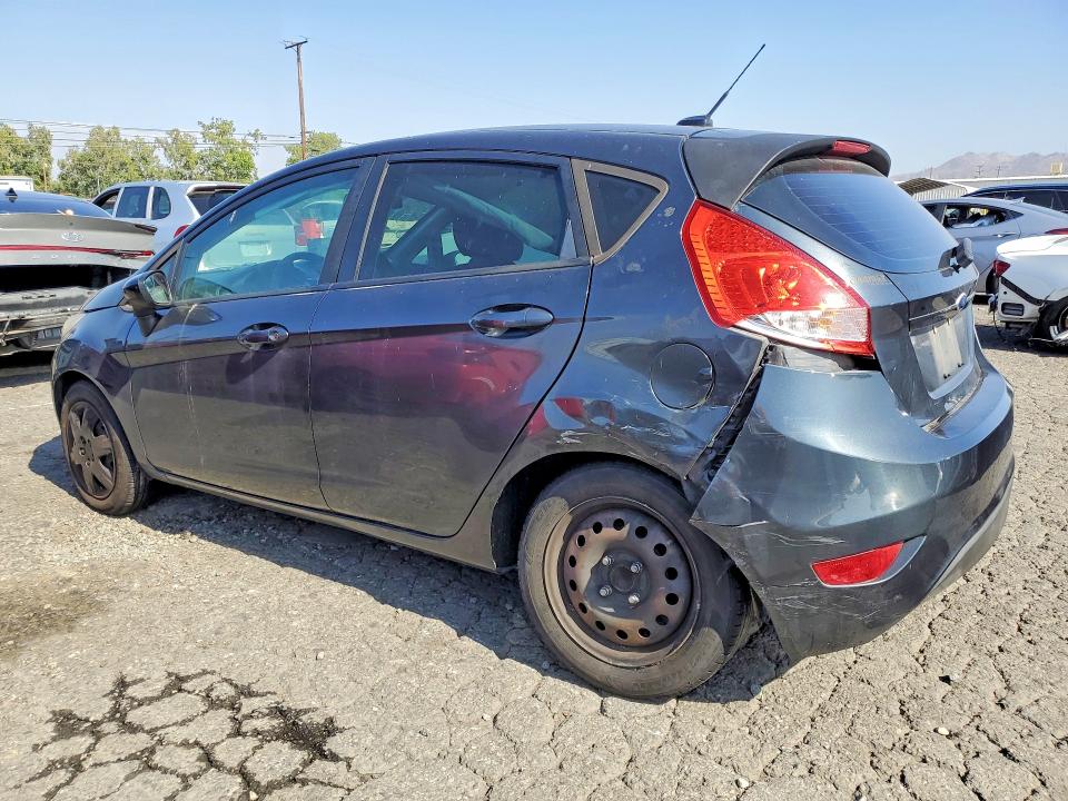 2011 Ford Fiesta VIN 3FADP4EJ8BM221132 COPART salvage auction — REAR END, Ca - Salvage Certificate, sold $250 on 2026-07-09 (photo 2)