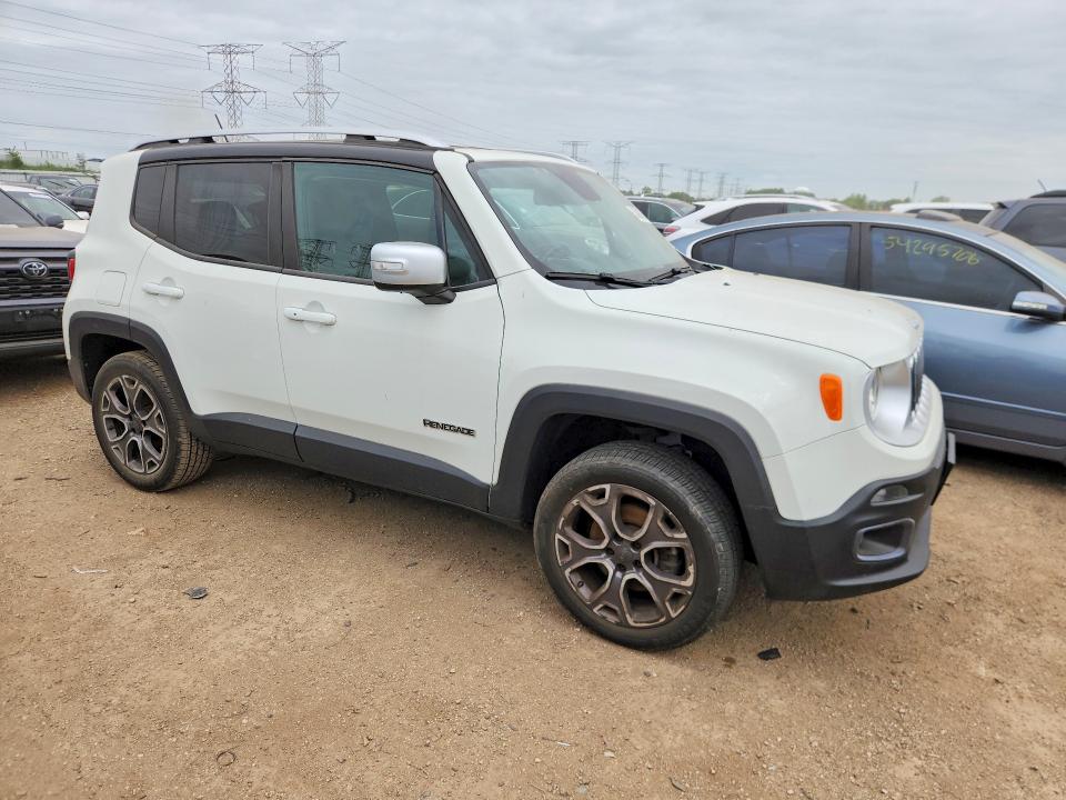 2015 Jeep VIN ZACCJBDT0FPB54345 COPART salvage auction — REAR END, Il - Salvage Certificate, sold $1,500 on 2026-07-02 (photo 4)