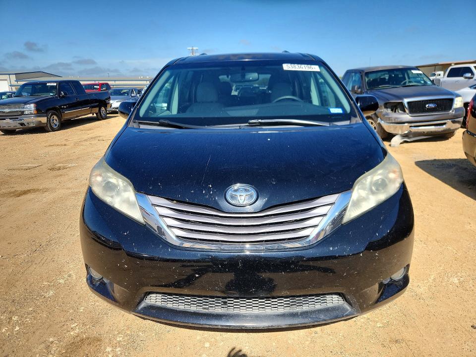 2016 Toyota Sienna VIN 5TDYK3DC4GS754433 COPART salvage auction — HAIL, Salvage Title, sold $850 on 2026-07-30 (photo 5)