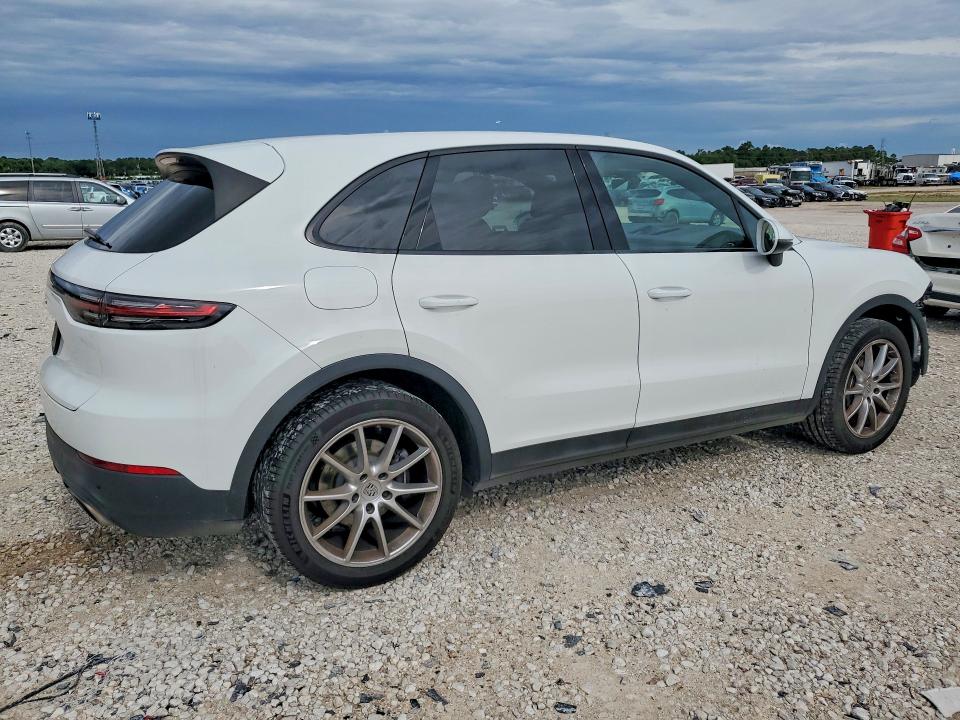 2019 Porsche Cayenne VIN WP1AA2AY9KDA01241 COPART salvage auction — FRONT END, Tx - Salvage Vehicle Title, sold $11,000 on 2026-07-21 (photo 3)