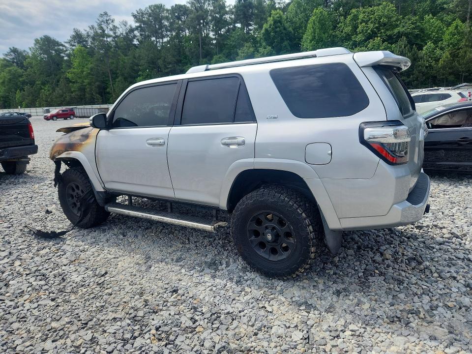 2017 Toyota 4runner VIN JTEZU5JR5H5155384 COPART salvage auction — BURN, Ga - Cert Of Title-Rebuilt Salvage, sold $2,900 on 2026-07-09 (photo 2)