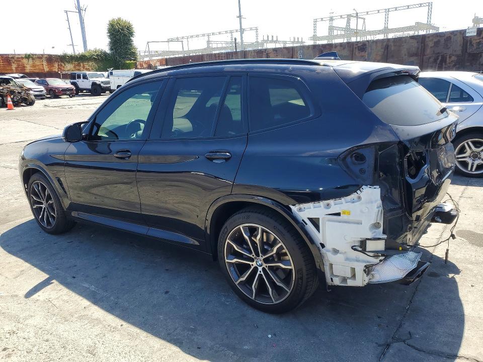 2022 BMW VIN 5UX83DP03N9L45273 COPART salvage auction — REAR END, Ca - Salvage Certificate, sold $29,000 on 2026-07-15 (photo 2)