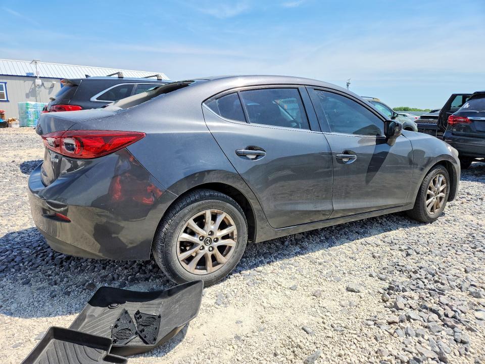 2016 Mazda VIN JM1BM1U71G1303450 COPART salvage auction — HAIL, Mo - Salvage Certificate Of Title, sold $1,400 on 2026-07-27 (photo 3)