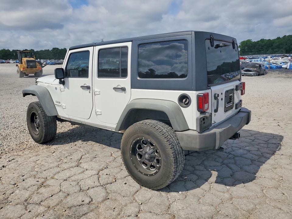 2014 Jeep Wrangler / VIN 1C4BJWDG8EL149407 COPART salvage auction — MECHANICAL, Tn - Certificate Of Title (P), sold $4,950 on 2026-07-09 (photo 2)