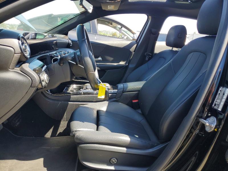 2021 Mercedes-benz A-klasse VIN W1K3G4EB7MJ257026 COPART salvage auction — FRONT END, Ca - Salvage Certificate, sold $6,700 on 2026-07-06 (photo 7)