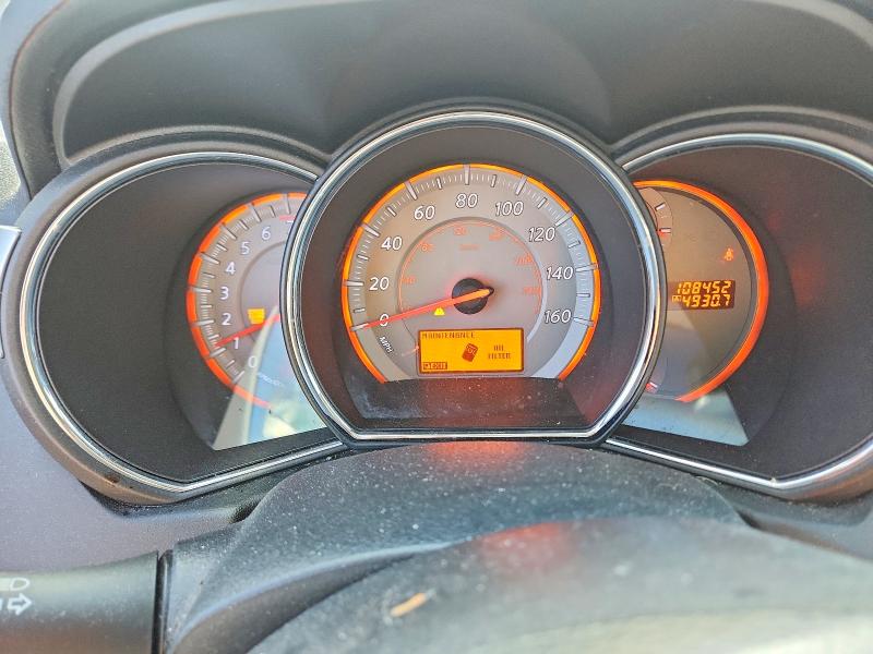 2009 Nissan Murano VIN JN8AZ18U69W001773 COPART salvage auction — MINOR DENT/SCRATCHES, Tx - Certificate Of Title, sold $625 on 2026-07-09 (photo 9)