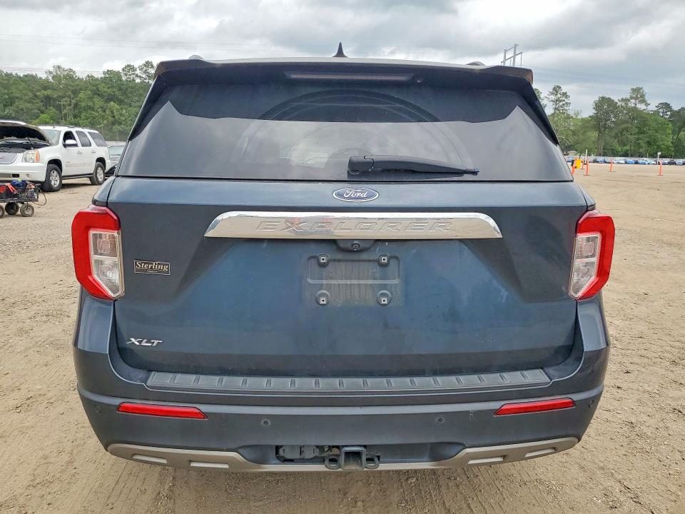 2022 Ford Explorer VIN 1FMSK7DH4NGC01390 COPART salvage auction — FRONT END, La - Cert Of Title-Salvage, sold $5,900 on 2026-07-02 (photo 6)