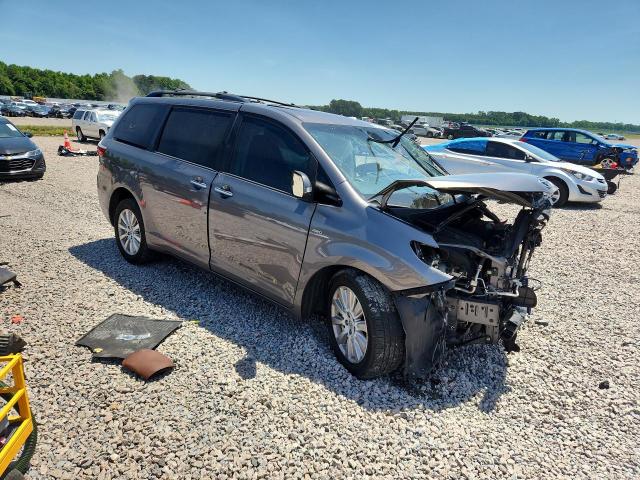 2017 Toyota Sienna VIN 5TDDZ3DC7HS165369 COPART salvage auction — FRONT END, NC - SALVAGE CERTIFICATE OF TITLE, sold $825 on 2026-07-14 (photo 4)