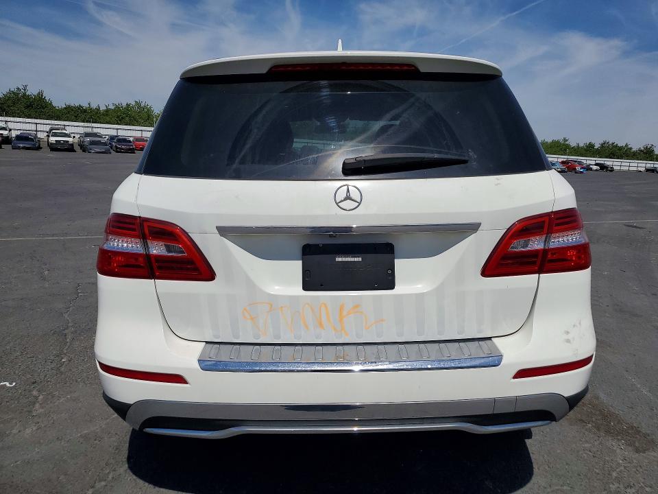 2015 Mercedes-benz M-klasse VIN 4JGDA5JB3FA596487 COPART salvage auction — FRONT END, Ca - Salvage Certificate, sold $1,800 on 2026-07-02 (photo 6)