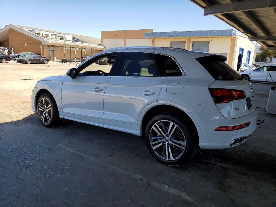2020 Audi Q5 VIN WA1E2AFY6L2058331 COPART salvage auction — FRONT END, Ca - Salvage Certificate, sold $40 on 2026-07-21 (photo 2)