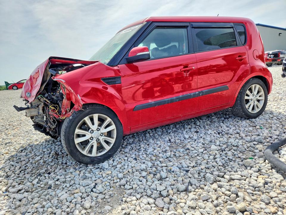 2013 Kia Soul VIN KNDJT2A69D7507454 COPART salvage auction — FRONT END, MI - CERTIFICATE OF TITLE, sold $475 on 2026-07-02 (photo 1)