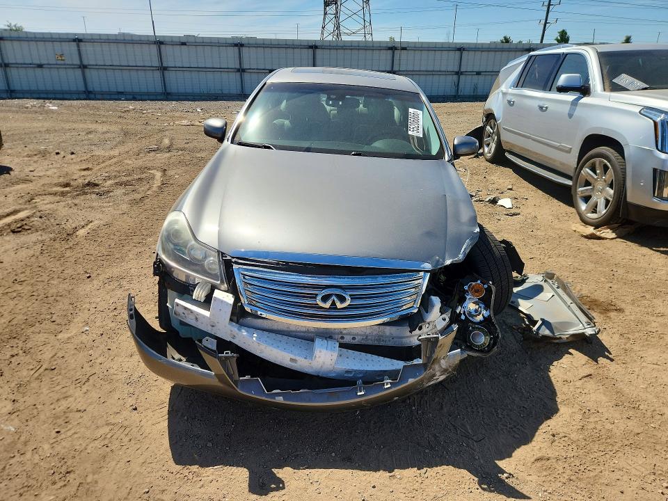 2010 Infiniti M VIN JN1CY0AR6AM960200 COPART salvage auction — FRONT END, Il - Salvage Certificate, sold $250 on 2026-07-16 (photo 5)