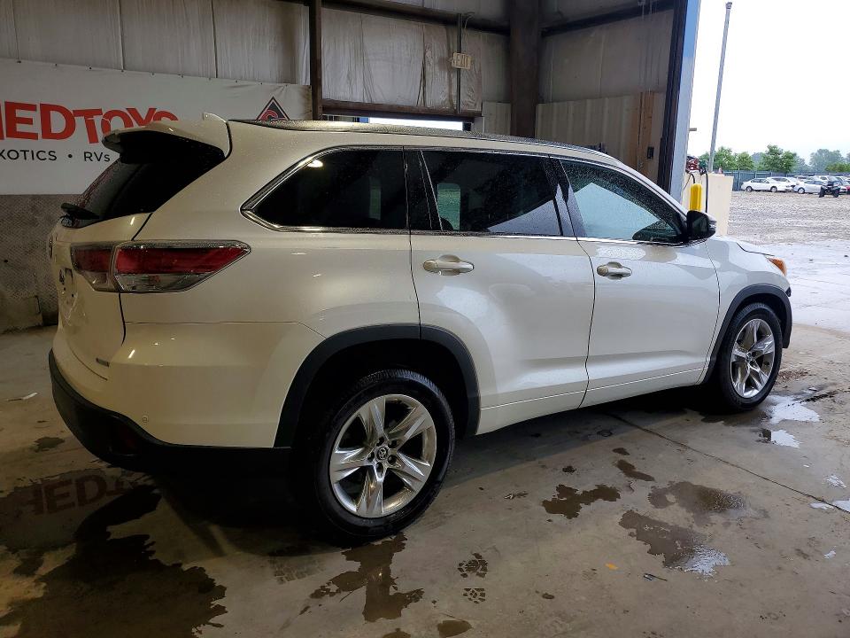 2016 Toyota Highlander VIN 5TDYKRFH0GS162667 COPART salvage auction — FRONT END, MO - SALVAGE CERTIFICATE OF TITLE, sold $5,100 on 2026-07-13 (photo 3)