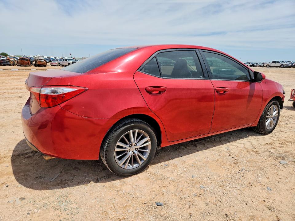 2014 Toyota Corolla VIN 5YFBURHE7EP002326 COPART salvage auction — FRONT END, Tx - Salvage Vehicle Title, sold $15 on 2026-07-22 (photo 3)