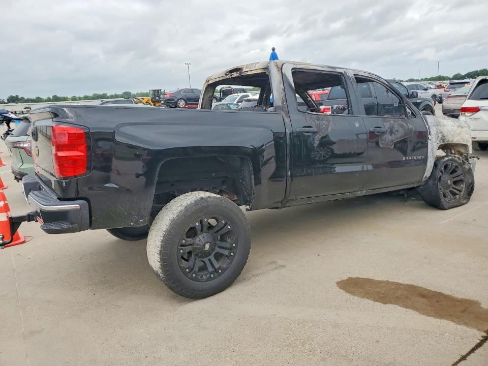 2014 Chevrolet VIN 3GCUKREC4EG166673 COPART salvage auction — ENGINE BURN, Tx - Nonrepairable Title, sold $775 on 2026-07-02 (photo 3)