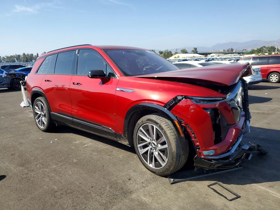 2026 Cadillac Xt4 VIN 1GYC3NML1TZ702876 COPART salvage auction — FRONT END, Ca - Salvage Certificate, sold $18,100 on 2026-07-06 (photo 4)