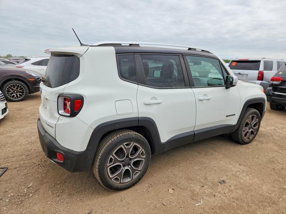 2015 Jeep VIN ZACCJBDT0FPB54345 COPART salvage auction — REAR END, Il - Salvage Certificate, sold $1,500 on 2026-07-02 (photo 3)