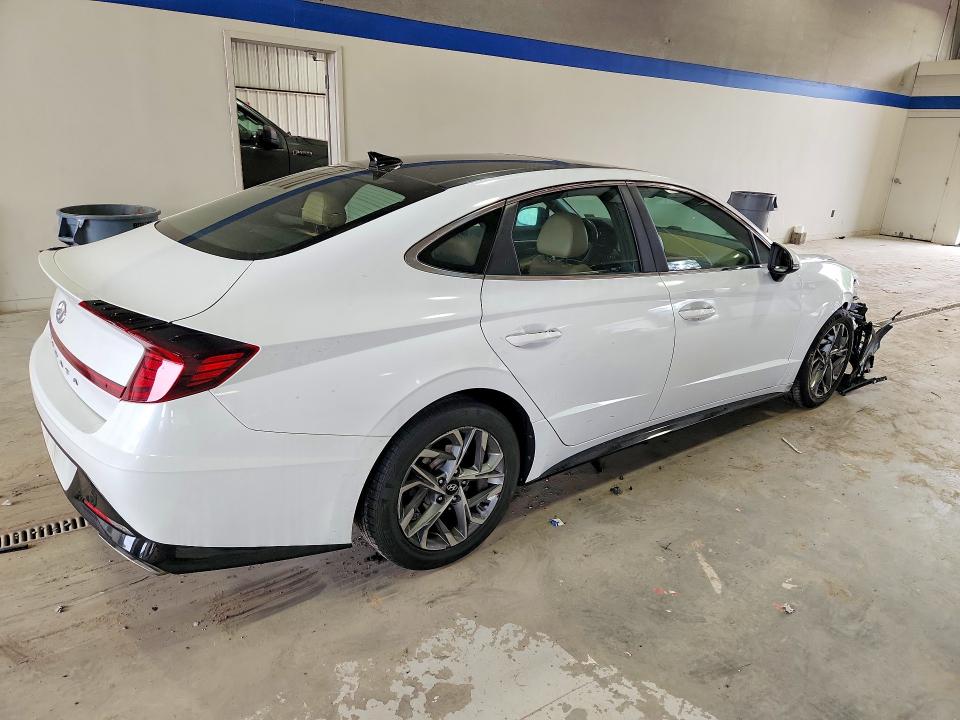 2020 Hyundai Sonata VIN 5NPEF4JA6LH000787 COPART salvage auction — FRONT END, Va - Cert Of Title - Salvage, sold $5,400 on 2026-07-10 (photo 3)