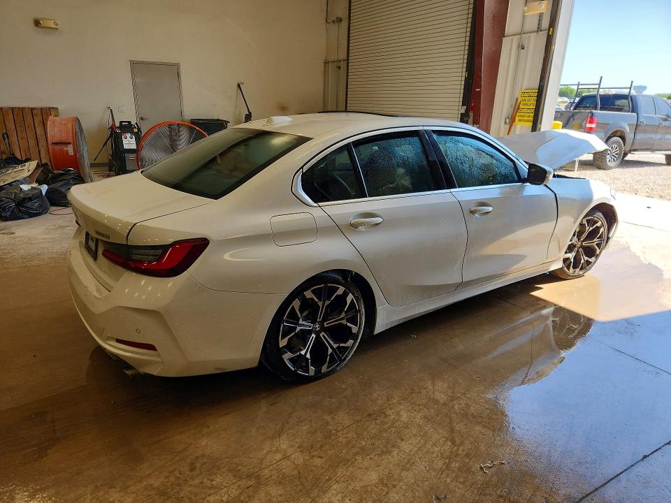 2026 BMW 3 series VIN 3MW89CW00T8G10165 COPART salvage auction — FRONT END, Tx - Salvage Vehicle Title, sold $8,200 on 2026-07-22 (photo 3)