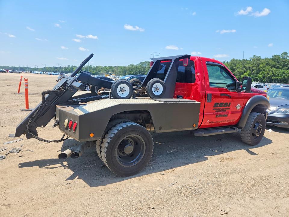 2014 Ford F-550 super duty VIN 1FDUF5HTXEEA13811 COPART salvage auction — SIDE, La - Certificate Of Title, sold $12,100 on 2026-07-13 (photo 3)