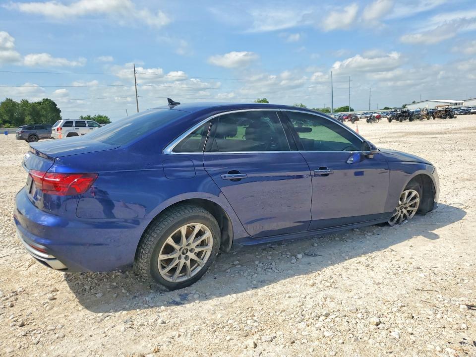 2022 Audi VIN WAUABAF49NA004853 COPART salvage auction — UNDERCARRIAGE, Tx - Salvage Vehicle Title, sold $9,299 on 2026-07-23 (photo 3)