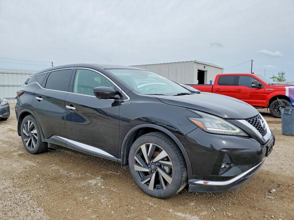 2022 Nissan Murano VIN 5N1AZ2CS4NC107296 COPART salvage auction — HAIL, Ia - Cert Of Title-Salvage Title, sold $8,800 on 2026-07-08 (photo 4)