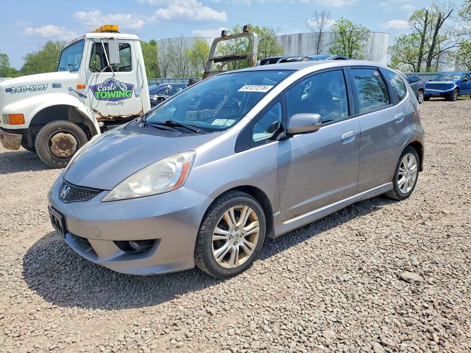 2009 Honda Fit VIN JHMGE87439S074391 COPART salvage auction — FRONT END, Ny - Certificate Of Title, sold $525 on 2026-07-20 (photo 1)
