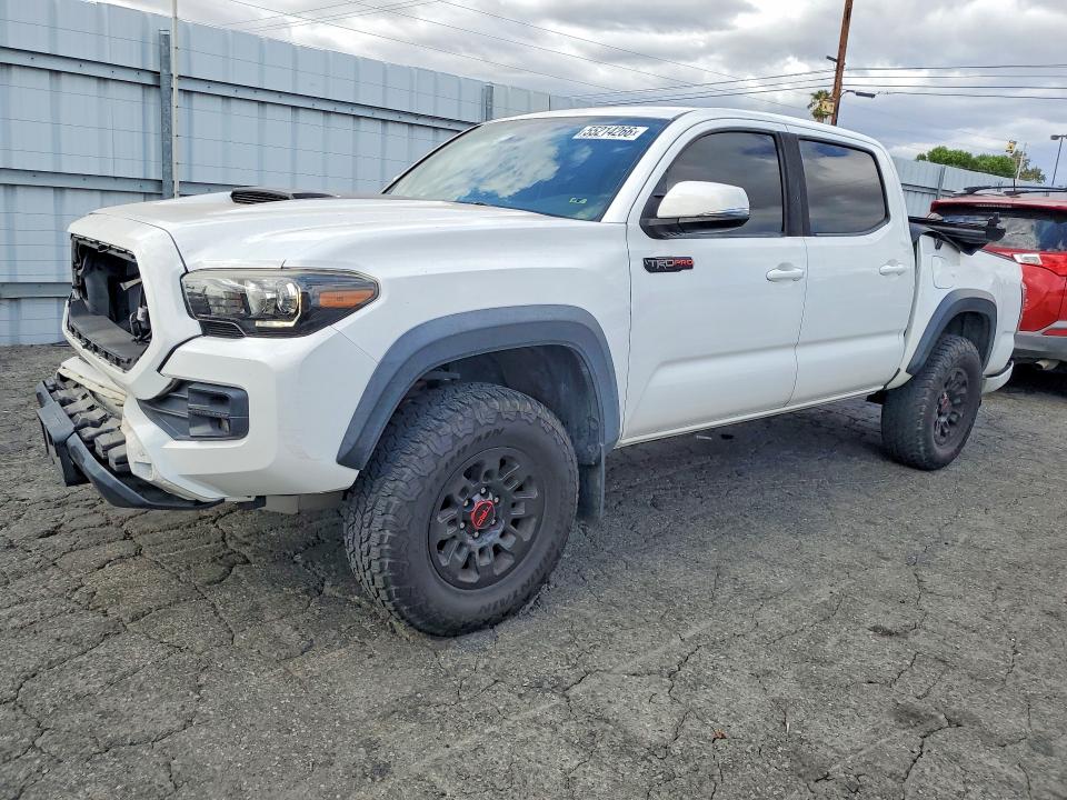 2019 Toyota VIN 5TFCZ5AN6KX184672 COPART salvage auction — REAR END, Ca - Salvage Certificate, sold $17,100 on 2026-07-16 (photo 1)