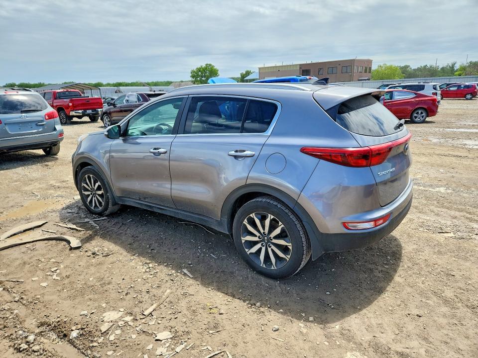 2017 Kia Sportage VIN KNDPNCAC8H7071055 COPART salvage auction — FRONT END, Id - Salvage Certificate Of Title, sold $2,150 on 2026-07-07 (photo 2)