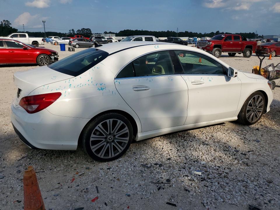2018 Mercedes-benz Cla-klasse VIN WDDSJ4EB8JN657663 COPART salvage auction — HAIL, Tx - Certificate Of Title, sold $225 on 2026-07-21 (photo 3)