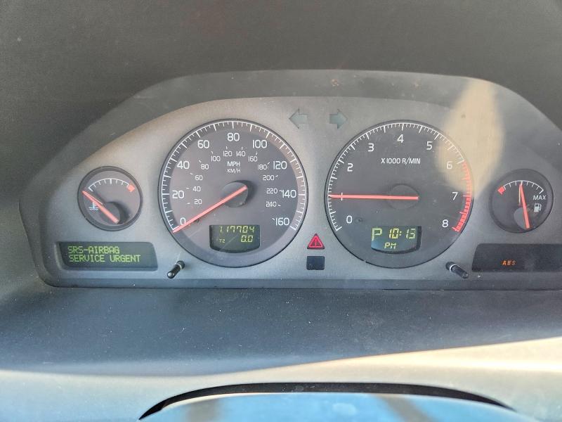 2002 Volvo V70 VIN YV1SW58D922239902 COPART salvage auction — FRONT END, Nm - Cert Of Title-Salvage, sold $200 on 2026-07-20 (photo 9)