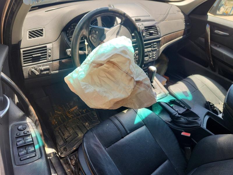 2007 BMW X3 VIN WBXPC93497WF22180 COPART salvage auction — FRONT END, Oh - Cert Of Title-Salvage, sold $400 on 2026-07-08 (photo 8)