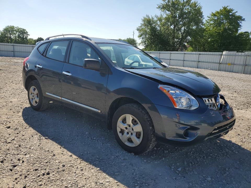 2014 Nissan Rogue VIN JN8AS5MV5EW705547 COPART salvage auction — FRONT END, OH - CERT OF TITLE-SALVAGE, sold $325 on 2026-07-24 (photo 4)