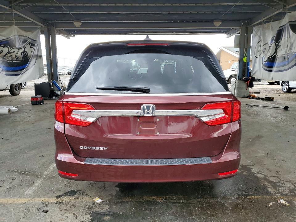 2018 Honda Odyssey VIN 5FNRL6H78JB035259 COPART salvage auction — SIDE, Ca - Salvage Certificate, sold $8,500 on 2026-07-09 (photo 6)