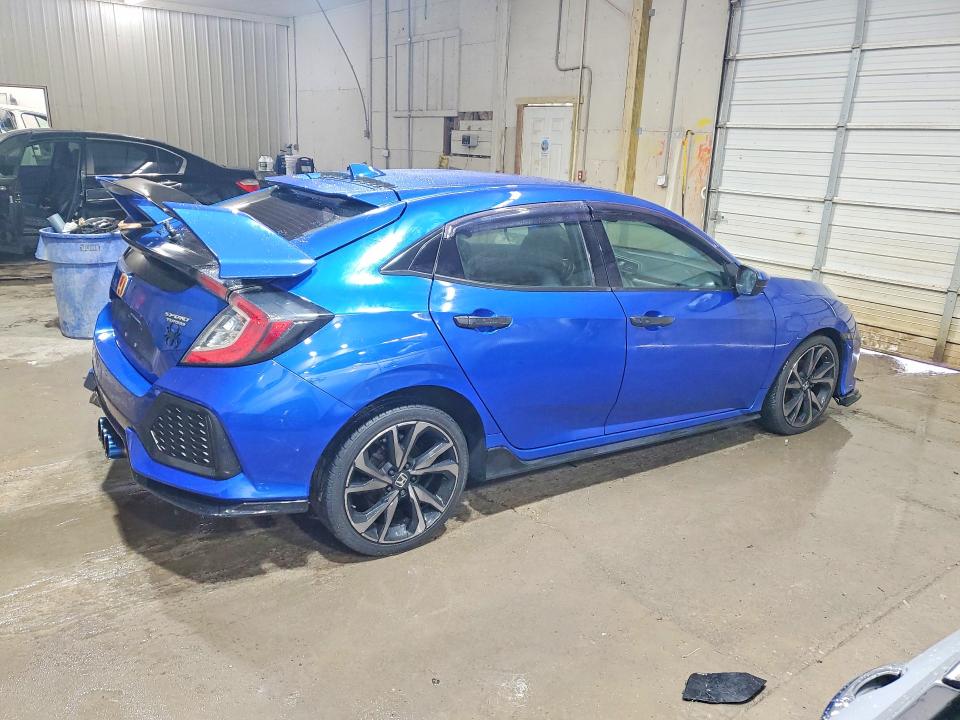 2017 Honda VIN SHHFK7H49HU421957 COPART salvage auction — SIDE, Tn - Salvage Certificate, sold $4,200 on 2026-07-28 (photo 3)
