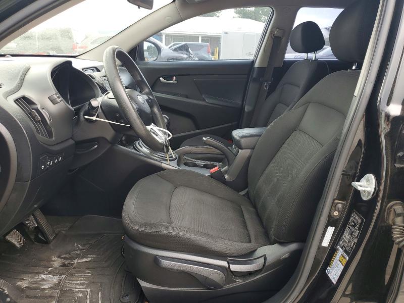 2012 Kia Sportage VIN KNDPB3A23C7320032 COPART salvage auction — HAIL, AR - CERTIFICATE OF TITLE, sold $750 on 2026-07-27 (photo 7)