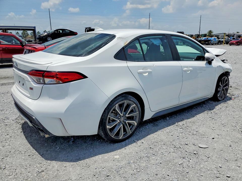 2022 Toyota Corolla VIN 5YFS4MCE4NP136530 COPART salvage auction — FRONT END, Fl - Certificate Of Destruction, sold $3,300 on 2026-07-17 (photo 3)