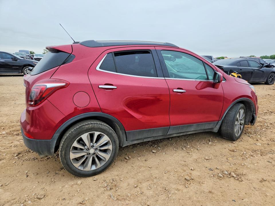2020 Buick Encore VIN KL4CJASB6LB017399 COPART salvage auction — NORMAL WEAR, Tx - Cert Of Title-Rebuilt Salvage, sold $1,350 on 2026-07-27 (photo 3)