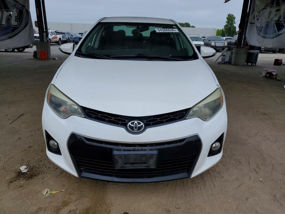 2016 Toyota Corolla VIN 5YFBURHE2GP414205 COPART salvage auction — VANDALISM, CA - SALVAGE CERTIFICATE, sold $300 on 2026-07-28 (photo 5)