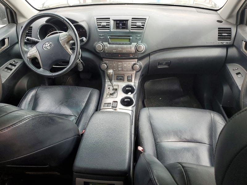 2010 Toyota Highlander VIN 5TDKK3EH6AS022201 COPART salvage auction — HAIL, Ok - Cert Of Title-Salvage, sold $3,950 on 2026-07-16 (photo 8)